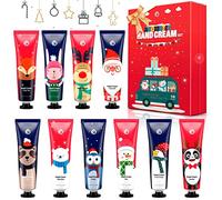 Set de Crema de Manos, Set de Regalo de 10 Pcs Crema Hidratante con Fragancias, Crema Protectora de Manos Reparadora Hidratante Nutritiva Regalos para Navidad, Acción de Gracias