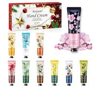 Set de Crema de Manos,Set de Regalo de crema de Manos,Regalo Navidad Mujer,Creme Hidratante Mano,Fragancia para Mano Secas y Agrietadas,Hand Cream para Mujeres,Hombres,Cumpleaños,Navidad,10 * 30 g