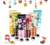 Set de Cremas de Manos,Crema de Manos,Set de Regalo de Crema de Manos,Crema de Manos Reparadora,Mini Crema de Manos,Crema Hidratante y Protectora para Cuerpo y Manos,Set de Cremas Mujer Regalo,6x30g
