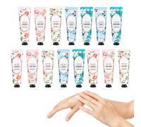 Set De Cremas De Manos, Mini Crèmes Pour Mains Set, 15 Piezas Ensemble De Crème Pour Les Mains, Avec 5 Parfums, Pour Fête Des Mères, Noël, Regalo De Cumpleaños Y Navidad, 30g