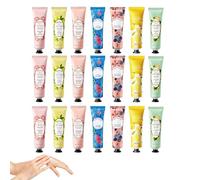 Set De Cremas De Manos, Mini Crèmes Pour Mains Set, 21 Piezas Ensemble De Crème Pour Les Mains, Avec 7 Parfums, Pour Fête Des Mères, Noël, Regalo De Cumpleaños Y Navidad, 30g