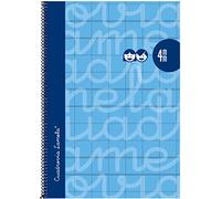 Set de Cuadernos Lamela Multicolor Cuarto 5 Piezas 80 Hojas