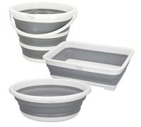 Set de Cubos Aktive Plegable 2 Unidades