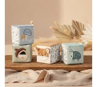 Set de cubos de tela Forest Friends – personalizable | Little Dutch – Sin personalización