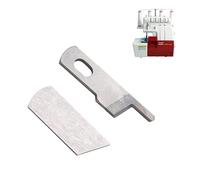 Set de Cuchillas (Superior + Inferior) Remalladora Compatibles con Máquinas de Coser Overlock Toyota SL34, 6300 y Más