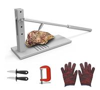 Set de cuchillo para ostras de acero inoxidable, incluye dos cuchillos, guante, clip G y máquina abridora para casa. Herramientas mariscos.