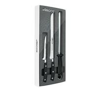 Set de cuchillos, arcos, riviera 807710 de 3 piezas, hojas nitrum y ma