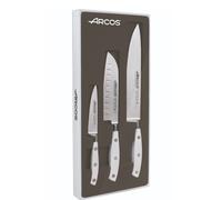 Set de cuchillos de cocina, arcos, riviera blanc 807610 de 3 piezas co