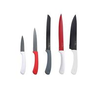 Pierre Cardin Q2212 Set de Cuchillos, Acero Inoxidable, Multicolor, 38.5x26.5x3.5 cm