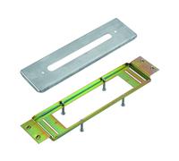 Set de cuerpo de placa de montaje KLUDI para grifería de cuatro agujeros, 7614846-00