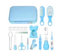 Set de cuidado de la salud del bebé - 18 piezas con peine para el cuidado infantil | cepillo de dientes para niños padres rutina matutina madres guarderías