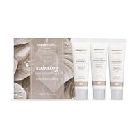 Set de Cuidado para Piel Sensible de Green People - Rutina de 3 Pasos Natural y Orgánica - Limpiador, Hidratante Antienvejecimiento y SPF15 - Vegano, 3 x 30 ml