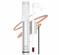 Set De Delineador De Labios Peel-Off,2 En 1 Mate Larga DuracióN,Antiadherente,Con Vaso,Altamente Pigmentado,Con Aceite Labial Transparente,Resistente Al Agua Y A Las Manchas (02)