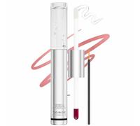 Set De Delineador De Labios Peel-Off,2 En 1 Mate Larga DuracióN,Antiadherente,Con Vaso,Altamente Pigmentado,Con Aceite Labial Transparente,Resistente Al Agua Y A Las Manchas (06)