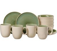 Set de desayuno Skog, 12 piezas, color verde claro