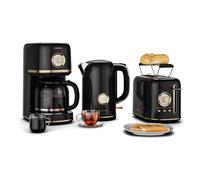 Set de desayuno Victoria | Tostadora, hervidor, cafetera | 12 tazas
