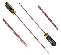 Set de Destornilladores de Acero al Carbono 2 Piezas Magnéticos | Punta Plana y Cruz, Largo Extendido, por Paquete, Resistente al Desgaste, Uso Doméstico