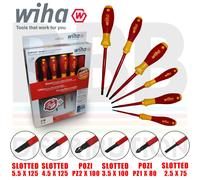 Set De Destornilladores Electricista Wiha 25477 Ranura Pozidrive VDE 6 Piezas
