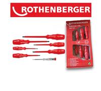 Set De Destornilladores Eléctricos Rothenberger VDE 7 Pzas 1000V 323126