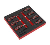 Set De Destornilladores Stubby Sealey 17pc GripMAX® AK4371