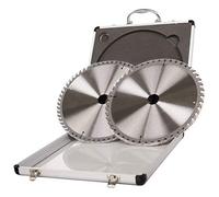 Set de discos HW (2 uds) Ø 315 x 30 x 2,8 x 2/24 / 48 Z marca Scheppach