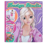 Depesche 12045 Maak je TOPModel Design Studio - kleurboekset met 30 pagina's voo