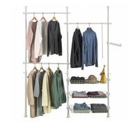 Set de dos cestas de alambre de metal multiusos para ropa 83 x 38 x 8 cm frg34-p02 sobuy 83 cm