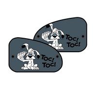 Set de Dos parasoles Laterales XL HTC para Coches Astérix, Ideafix (64x42cm)