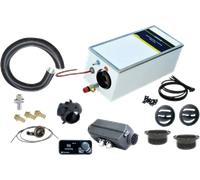 Set de ducha caliente pundmann 12v / 200 w / aire 4d / 9 litros