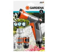 Set De Ducha Gardena Classic Kit Pistola De Riego + Conexiones 18299-34