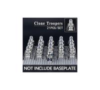 Set de ejército de soldados clon de la Legión 501. Mini capitán Rex Jesse y Echo Star. Capitán Rex.