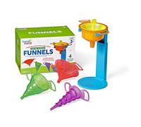Set de embudos para científicos Principiantes de Learning Resources, Instrumentos de Laboratorio, 3+ años, Juguetes para Colar, colador de Arena, Juguetes para la Mesa de Agua