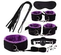 Set De Entrenamiento De Fuerza De Nylon PúRpura De Siete Piezas, Equipo De Ejercicio, Accesorios De Pilates Traen DiversióN Sin Fin A La Vida, Accesorios De Amante, Regalo De Pareja