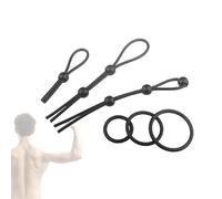 Set de Entrenamiento para Hombres: Kit de 6 Bandas elásticas Ajustables Bandas elásticas multifuncionales y multitalla