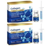 Set de esencia de colágeno con péptido de cobre azul, esencia antienvejecimiento de cobre con tripéptido-1, 4 ml x 6. Cuidado antienvejecimiento que ayuda a reducir las arrugas