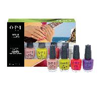 Set de esmaltes opi malibu gel-effect, 4 piezas de 3.75 ml, acabado ge