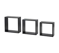 Set de estanterías Frame (Negro)
