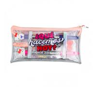Set de estuche + 3 bolis Hello Kitty x Mr. Wonderful - ¿Qué hacemos hoy?