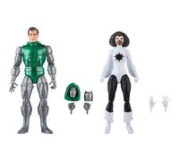 Set De Figuras Capitana Marvel Vs Doctor Doom Avengers Marvel Legends Articuladas 15 cms