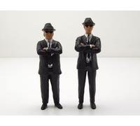 Set De Figuras Jake Y Elwood Blues Brothers Para Modelos 1:18 KK Scale