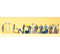 Set De Figuras THW-Helfer En Traje De Trabajo 1:87