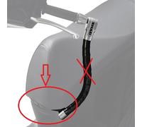 Set De Fijación Shad Lock para Honda Fuerza 750 Negro