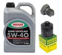Set De Filtro Y Aceite De Motor Meguin 5W-40 5 Litros Para VW Lupo 1.0