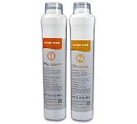 Set de filtros de repuesto para sistema de ósmosis inversa móvil sin conexión de agua fija R.O.Pot. Ropot La solución ideal para apartamentos de alquiler, caravanas, viajeros y hogares, 2 x Filter