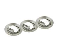 Set de focos empotrables Jura (Níquel mate, Diámetro: 8,3 cm, Redonda)