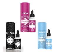 Set de Fragancias Flor De Lis - Secadora Talco + Perfume para Ropa + Lenora Aroma Suavizante