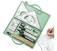 Set De Geometría Juego De Compás De Dibujo, De Almacenamiento Gráfico