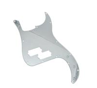 Set de guitarra eléctrica Pickguard Adecuado Para Golpeador PB Con 13 Tornillos Cromados Golpeador De Guitarra Eléctrica(Silver B)