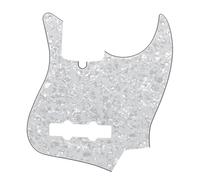 Set de guitarra eléctrica Pickguard Aplicable A La Cubierta Frontal Del Panel De Guitarra Golpeador De Bajo Eléctrico JB(Pearl E)