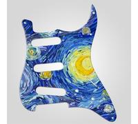 Set de guitarra eléctrica Pickguard Golpeador De Guitarra Eléctrica Adecuado Para Placa Frontal SSS TL ST SQ LP(Blue)